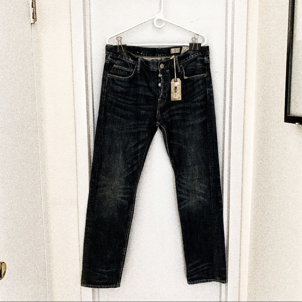 ALLSAINTS AMORI IGGY SLIM FIT JEANS SZ:32